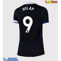 Chelsea Liam Delap #9 Replica Third Shirt Ladies 2025-26 Short Sleeve